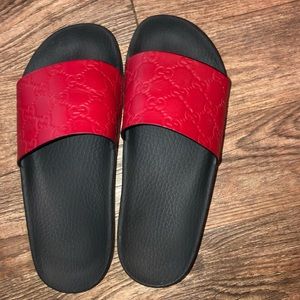 red gg supreme pool slides